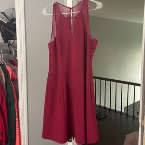 Dark red guess dress